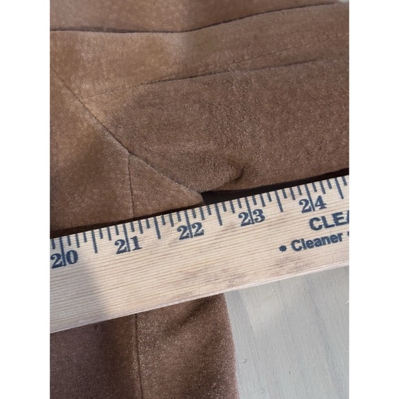 The Limited Collection Leather Jacket Womens L Brown Western Blazer Whipstitch - Picture 14 of 15